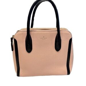 Kate Spade Caroline Queeney Pink Leather Handbag Purse Bag NEW